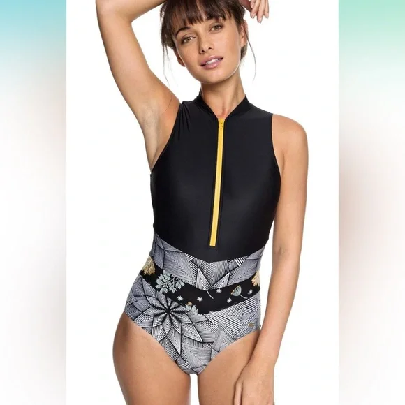 Roxy Pop Surf One Piece - L - Picture 2 of 11